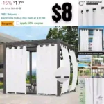 Outdoor Curtains Waterproof Windproof Weatherproof Curtain