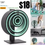 Yoga Wheel Rack – Metal Wall Mount Storage for Back Roller Wheel, Fit 4 Size